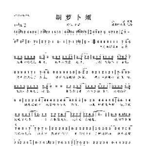 胡萝卜须_歌曲简谱_词曲:许嵩 许嵩