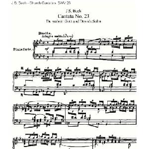 Du wahrer Gott und Davids sohn_外国歌谱