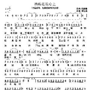 西藏在我心上_歌谱投稿_词曲:杨湘粤 李沧桑