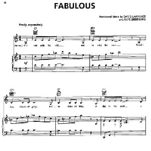 Fabulous 美国 _外国歌谱