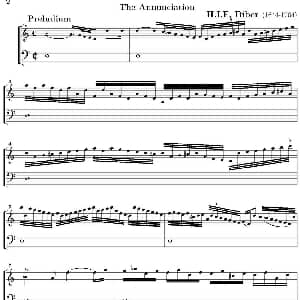 The Annunciation 小提琴 大提琴 比伯