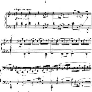 拉赫玛尼诺夫 音画练习曲6或7 Etudes tableaux Op.33 No.6 钢琴谱 拉赫玛尼诺夫
