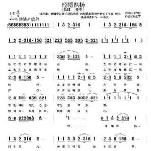 经幡飘扬_民歌简谱_词曲:邢立钧 张艺军