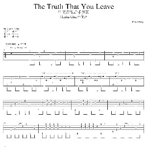 The truth that you leave 吉他谱 PianoBoy