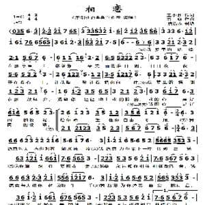 相恋_歌曲简谱_词曲:王小雅 石焱