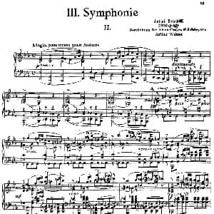 Symphony No.3 in d Minor Solo Piano 钢琴谱 安东 布鲁克纳