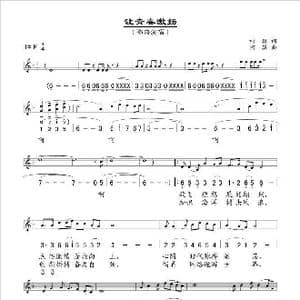 让青春激扬_歌谱投稿_词曲:柯骥 柯骥