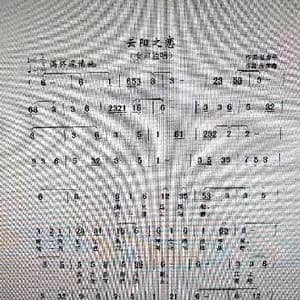 云阳之恋_歌谱投稿_词曲:张春华 张彦鑫