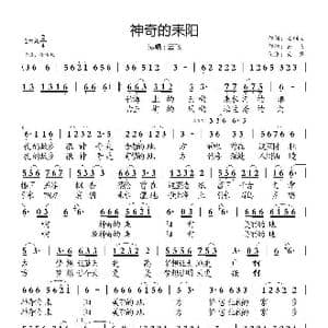 神奇的耒阳_歌曲简谱_词曲:石顺义 云飞