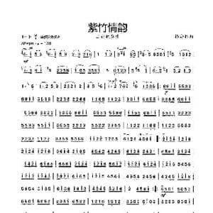 紫竹情韵_歌曲简谱_词曲: 杨会林曲