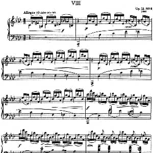 10 Preludes Op.23 钢琴谱 谢尔盖 拉赫玛尼诺夫