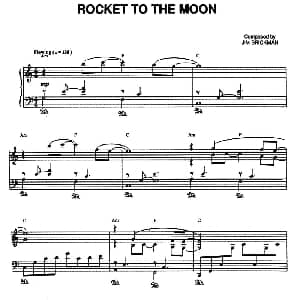 ROCKET TO THE MOON 钢琴谱 Jim Brickman 金布来克曼