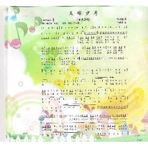 足球少年_歌曲简谱_词曲:李成福 金苗苓