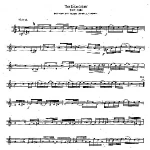 萨克斯谱 | The Entertainer