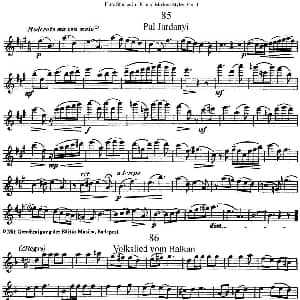 长笛曲谱 | 斯勒新老风格长笛练习重奏曲 第一部分 NO.85 NO.86 Siegfried Thiele S. 斯勒