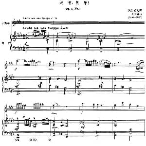 小提琴谱 | 来吧, 凯蒂！Op.32,No.4 小提琴 钢琴伴奏 匈 胡鲍伊