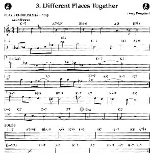 萨克斯谱 | Different Places Together