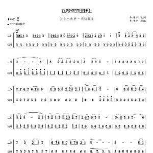 在希望的田野上_歌谱投稿