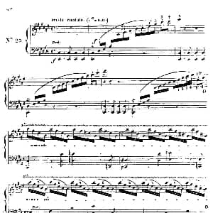 24 Exercices et Preludes Op.21 钢琴谱 亨利 赫尔茨