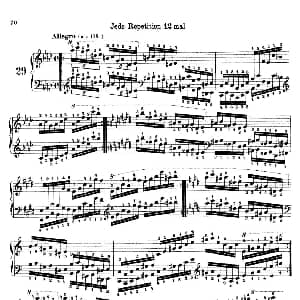 School of the Virtuoso Op.365 钢琴谱 卡尔 车尔尼