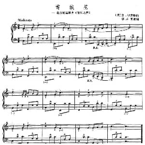 手风琴谱 | 雪绒花