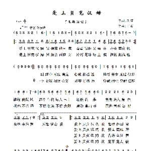 爱上贝克汉姆_歌谱投稿_词曲:老猫 王蓉