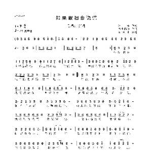 如果眼泪会说谎_歌曲简谱_词曲:汪哥 踏雪韵梅