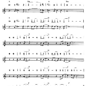 口琴谱 | 嘿！茱蒂 线简谱混排版