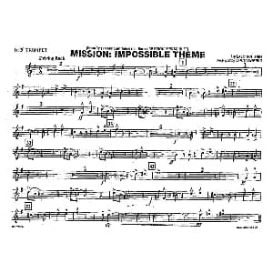 MISSION:IMPOSSIBLE THEME 分谱 第一小号