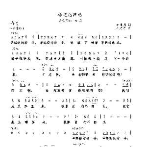 ​你还记得吗_歌曲简谱_词曲:李昌明 巫定定