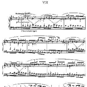 20 Petites Etudes, Op.91 钢琴谱 莫什科夫斯基