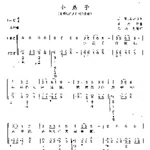 琵琶谱 | 小燕子 王路 王云阶 王云阶作曲 邹树亮编订