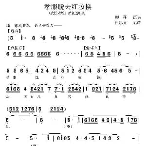 秦腔 孝服脱去红妆换 武松杀嫂 潘金莲唱段 柳萍