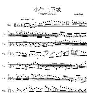 小牛上下坡_歌谱投稿_词曲: 杨会林曲