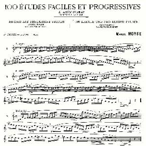 长笛曲谱 | 简易音阶练习100首之1 19 moyse 100 studies after cramer 莫伊斯Moyse