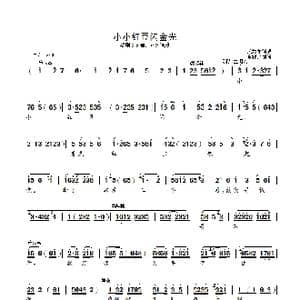 小小红豆闪金光_歌曲简谱