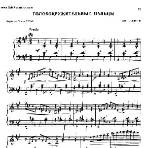 手风琴谱 | Dizzy Finger 眼花缭乱的手指 康福瑞