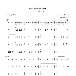 Our Hero Is Back_歌曲简谱_词曲: Jeff Broadbent