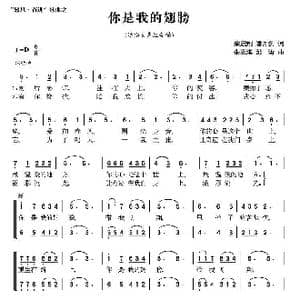你是我的翅膀_歌曲简谱