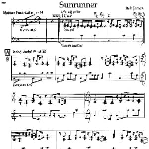 Sunrunner 钢琴谱
