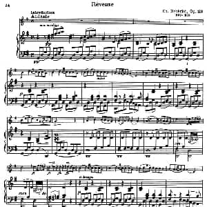 小提琴谱 | REVEUSE 梦幻 德贝里奥作曲版 小提琴 钢琴伴奏 DEBERIOT 德贝里奥