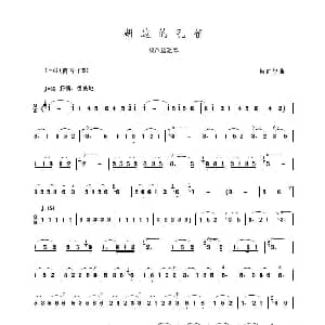 葫芦丝谱 | 湖边的孔雀 葫芦丝独奏 杨正玺