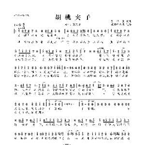 胡桃夹子_歌曲简谱_词曲:张碧晨 张碧晨