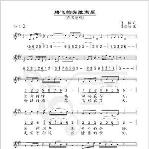 腾飞的青藏高原_歌谱投稿_词曲:陈柘 陈建国