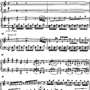 二十八部钢琴协奏曲 No.13 钢琴谱 莫扎特