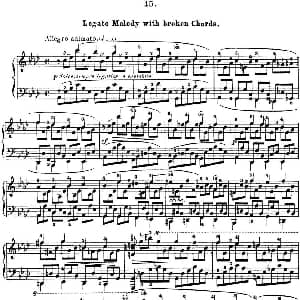 50首车尔尼Op.740钢琴手指灵巧技术练习曲 钢琴谱 车尔尼