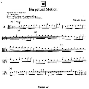 Perpetual Motion 中提琴