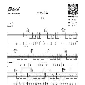寻水的鱼 吉他谱 许飞