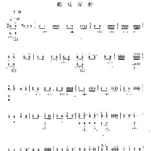 琵琶谱 | 鹂鸣深树
