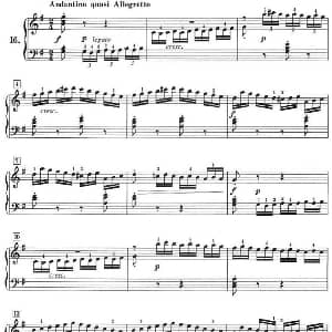 50首莱蒙钢琴练习曲 作品37 钢琴谱 莱蒙